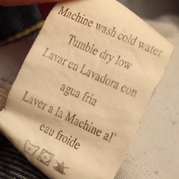 Forever 21 Distressed Jean Daisy Dukes Shorts Size L - Picture 10 of 10